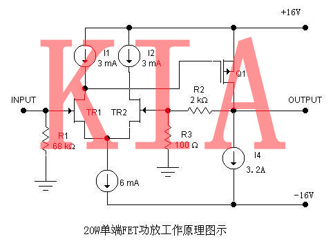 場效應管，功放電路