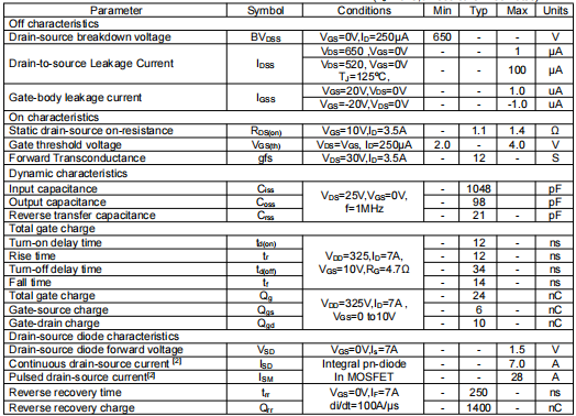 7n65場效應管,KND4665B