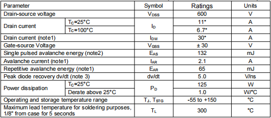 60r380場效應管參數